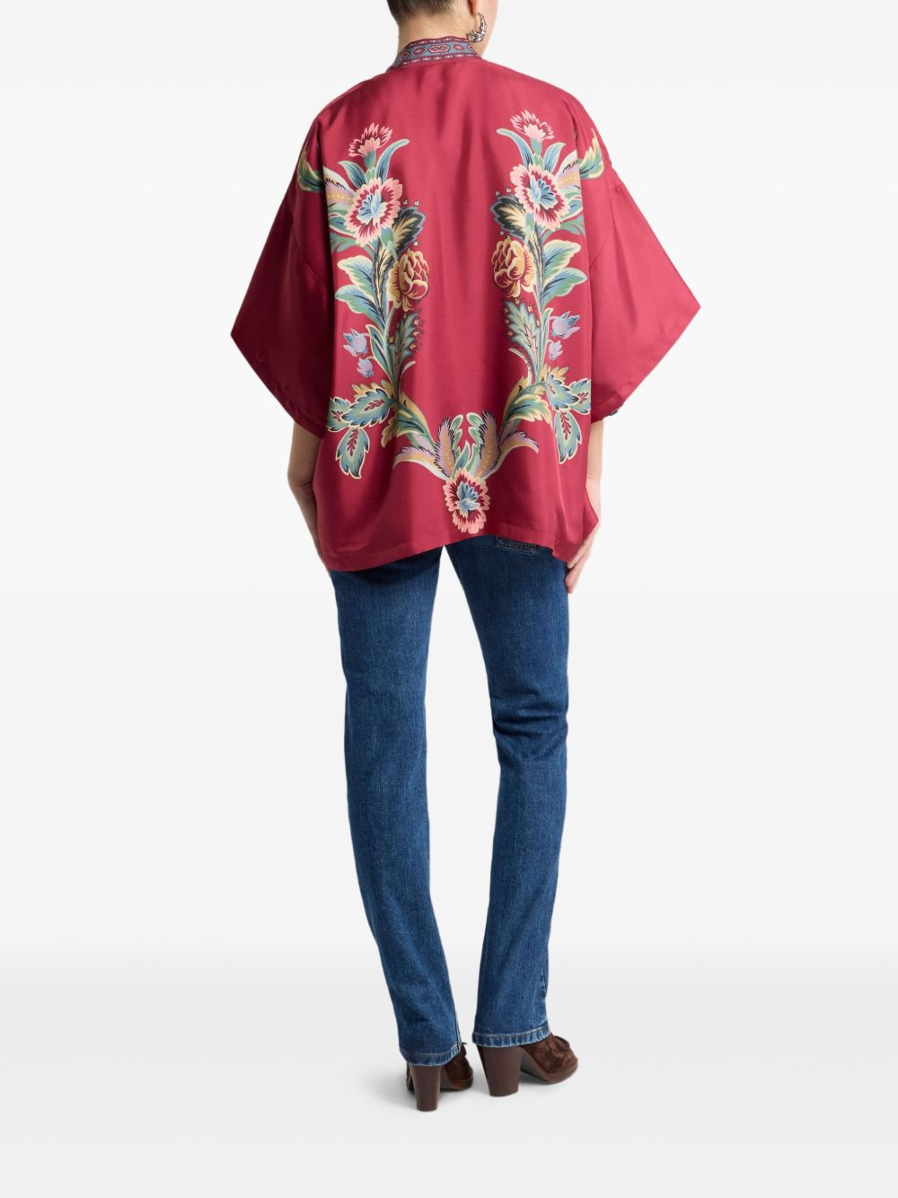floral-print top - 3