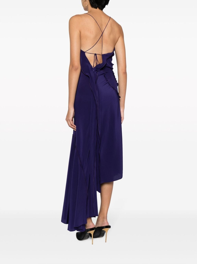 asymmetric silk dress 4