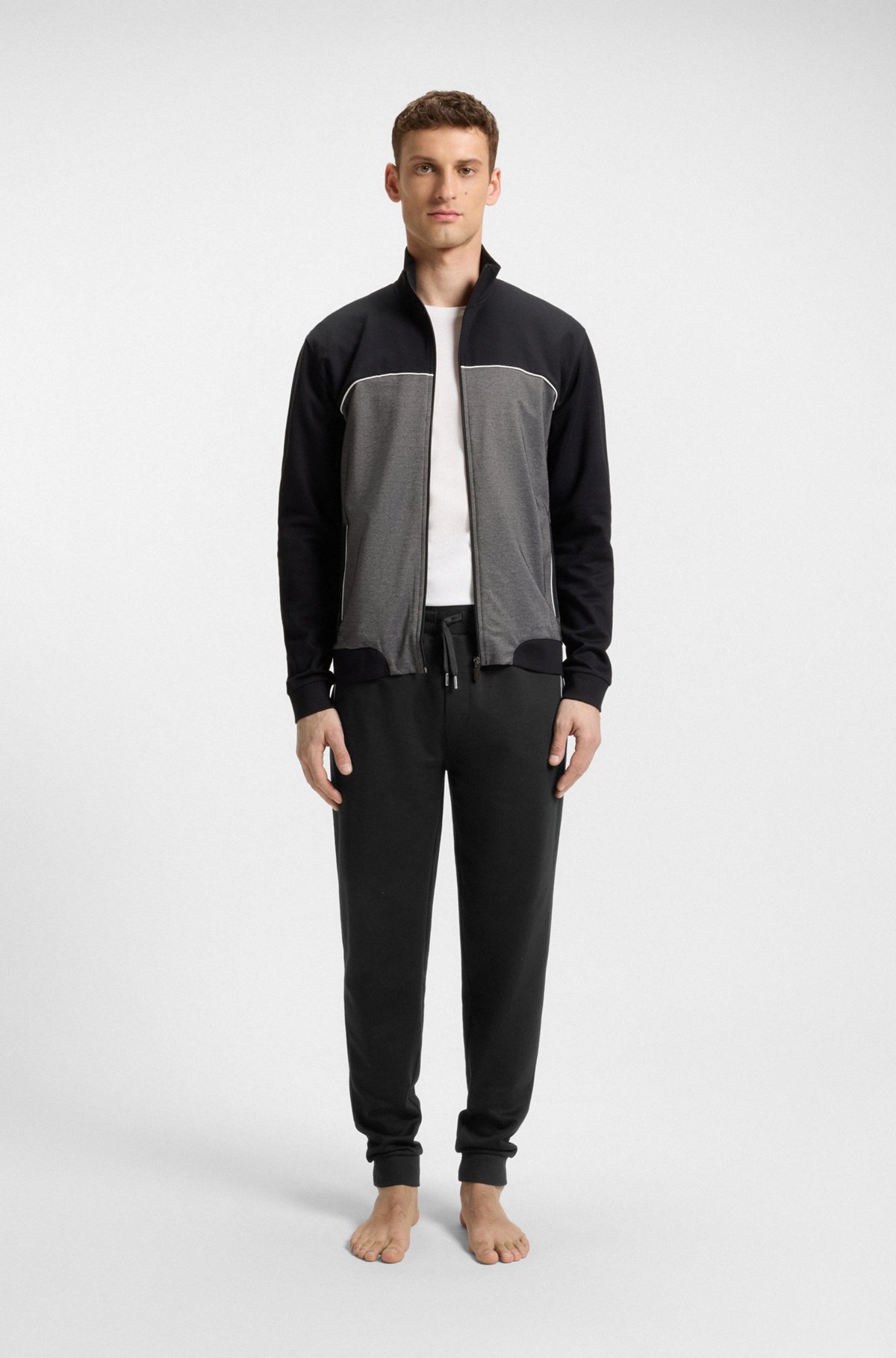TRACKSUIT BOTTOMS WITH POCKET DETAIL - 3