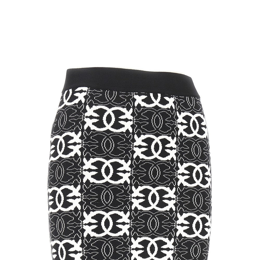 JACQUARD KNIT MINI SKIRT - 2