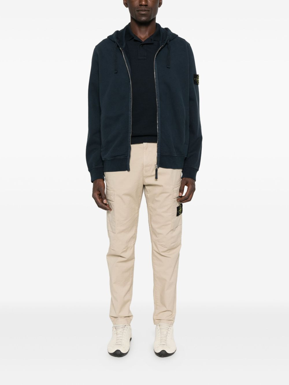 zip-up hoodie - 2
