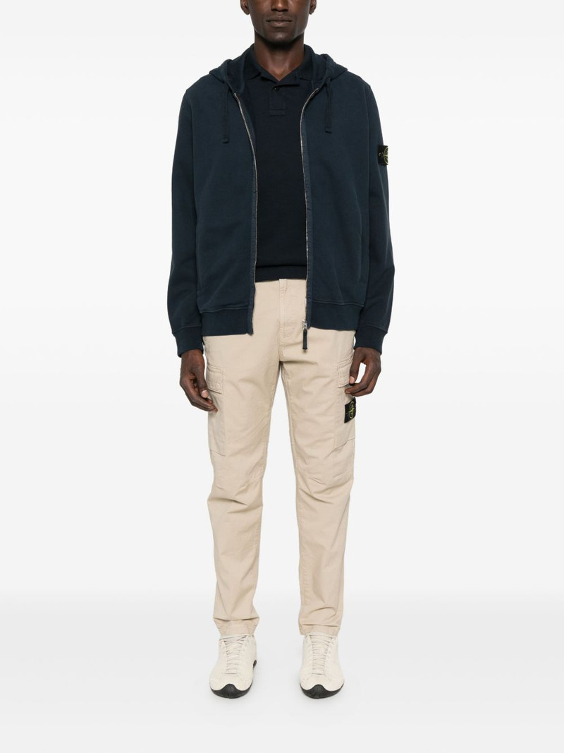 Stone Island zip-up hoodie outlook