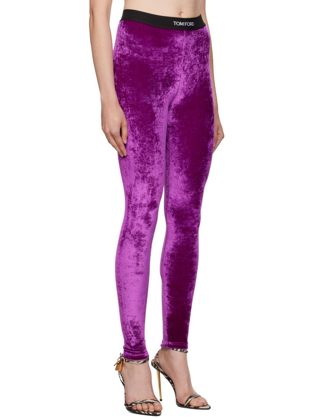Purple Signature Leggings - 2
