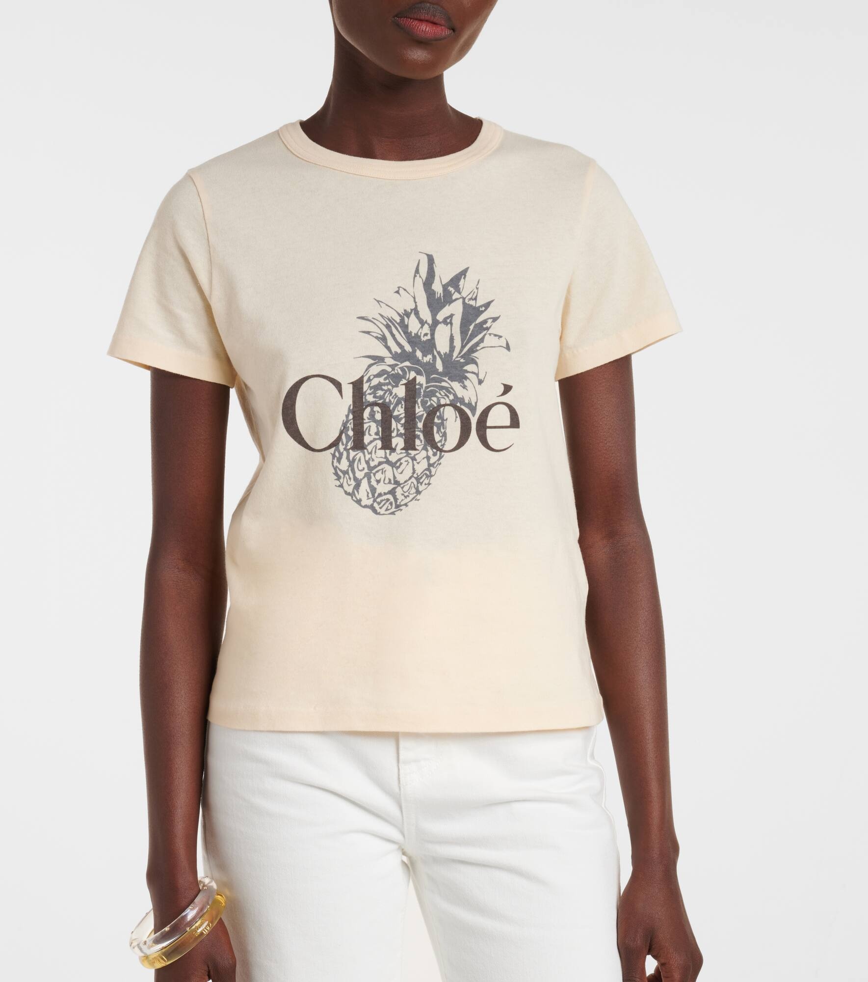 Logo cotton jersey T-shirt - 6