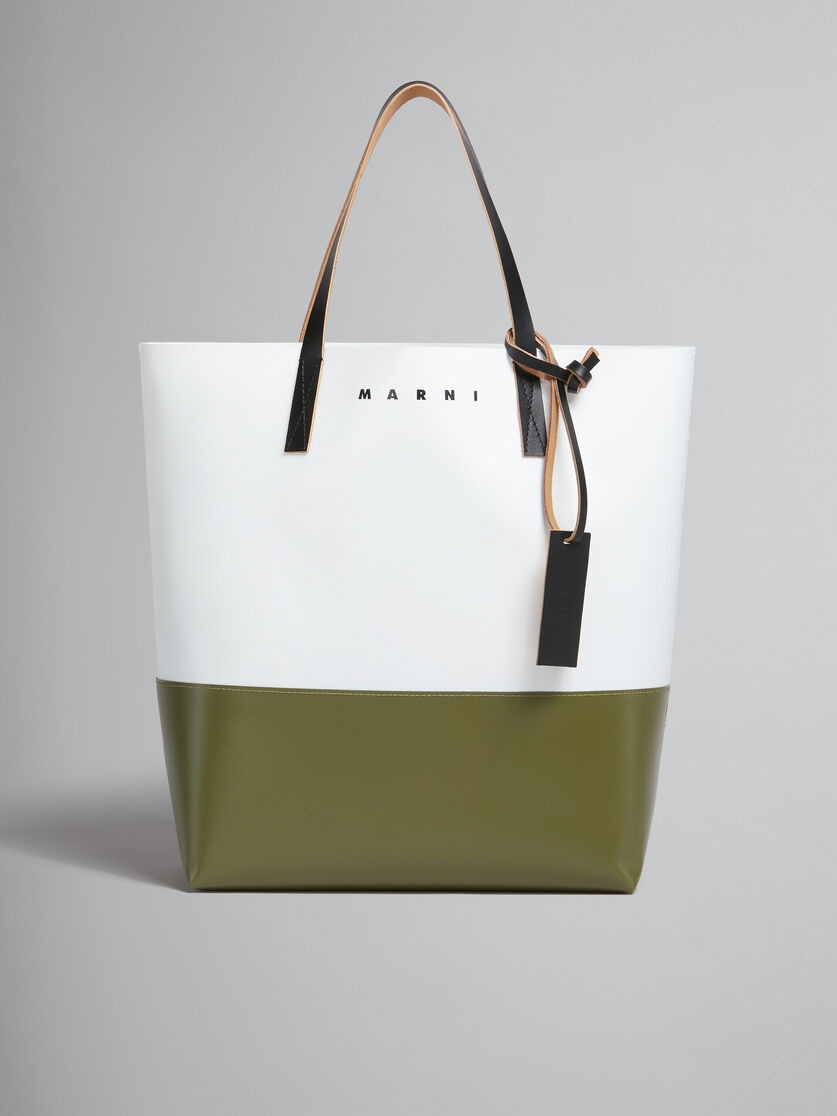 COLOUR-BLOCK SHOPPING BAG - 1