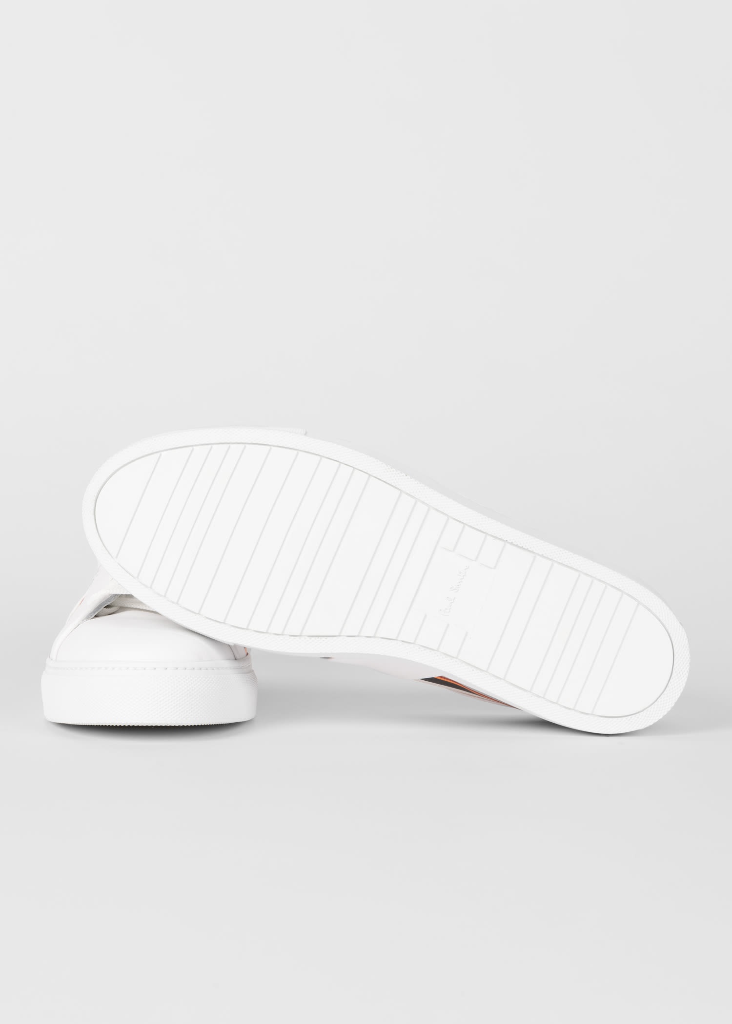 Leather 'Signature Stripe' Panel 'Basso' Trainers - 4