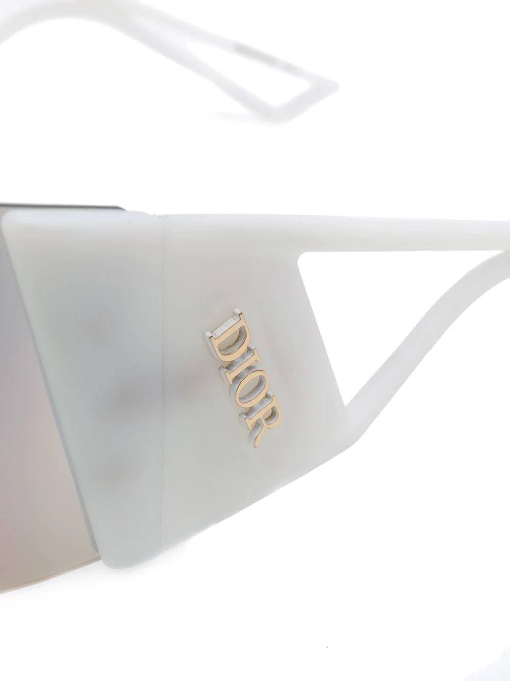 Kaleidiorscopic wraparound-frame sunglasses - 3