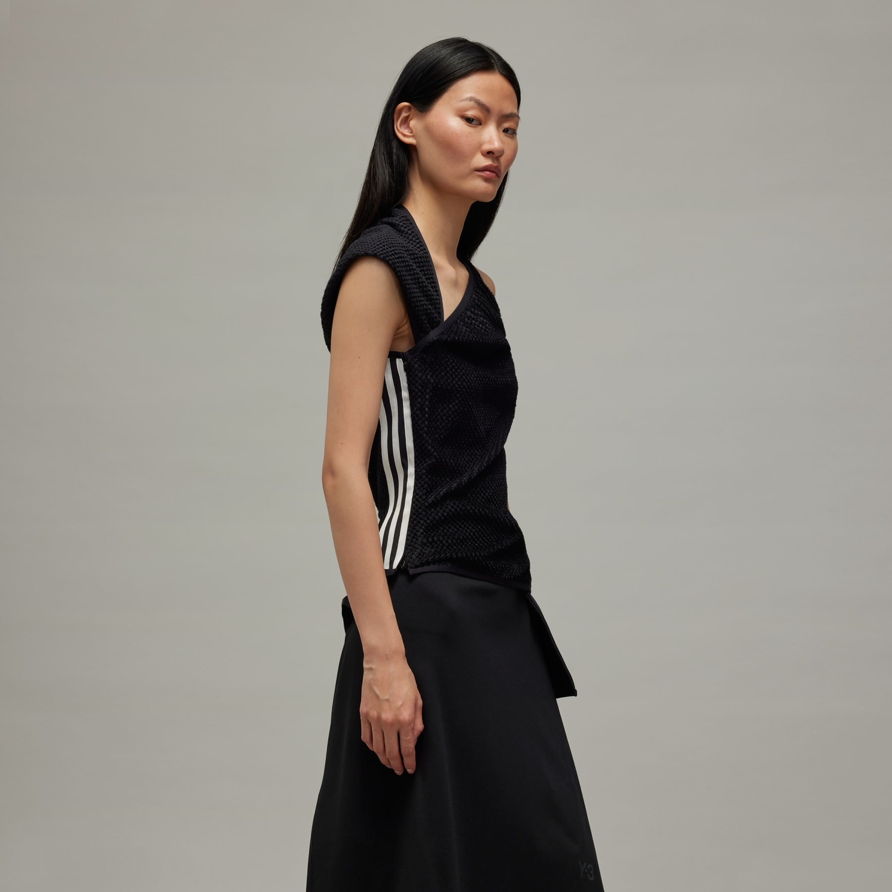 Y-3 Waffle Warp Knit Top - 4