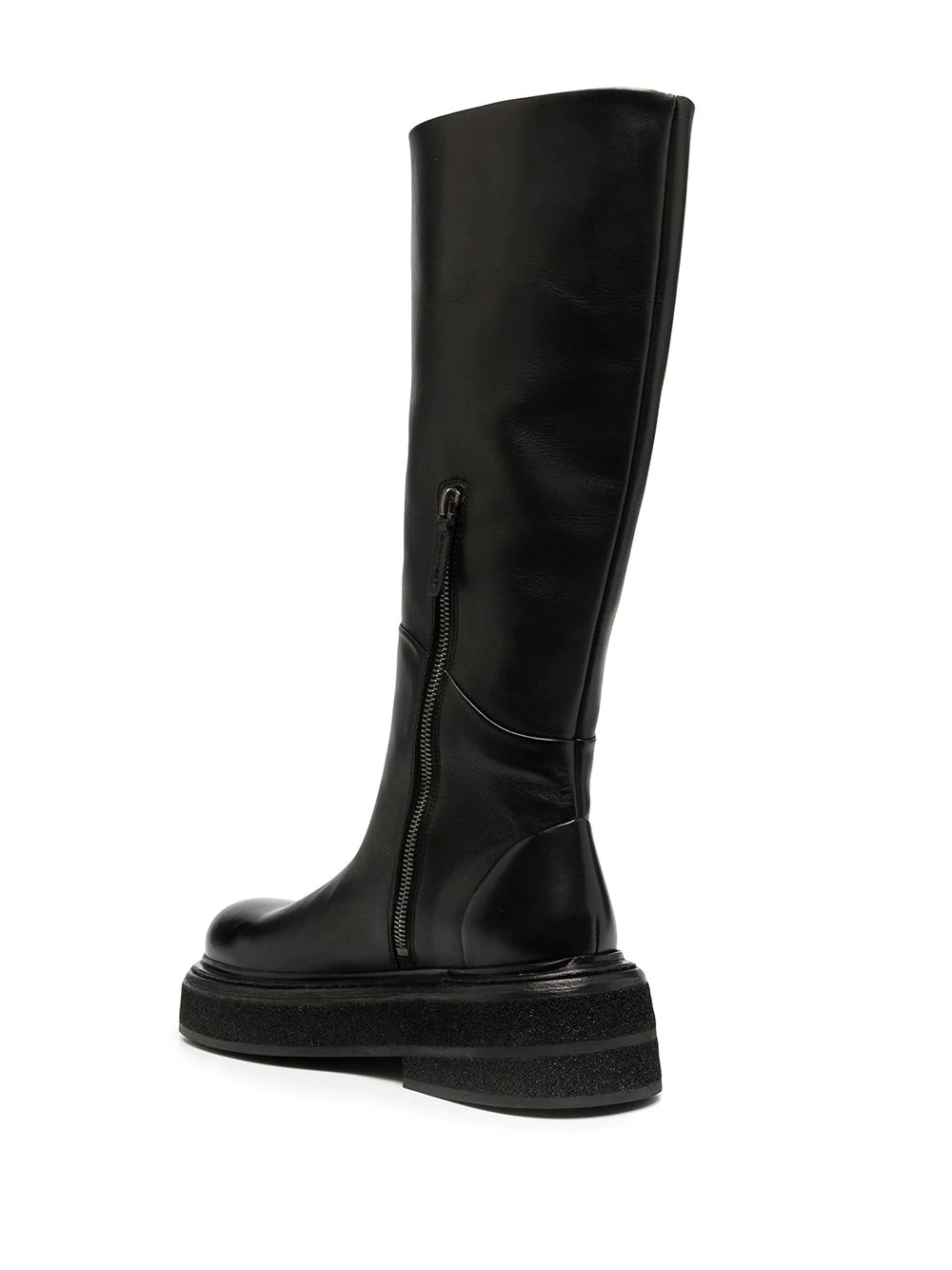 chunky-sole knee-length boots - 3