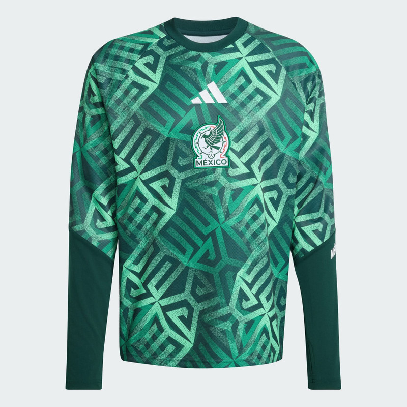 Mexico 26 Home Pre Match Warm Top 1