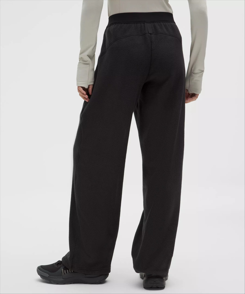 Tumbled Fleece Mid-Rise Relaxed-Fit Hiking Pant 3
