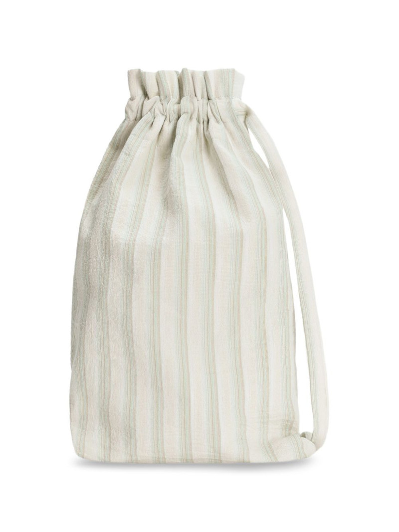 striped drawstring shoulder bag 3