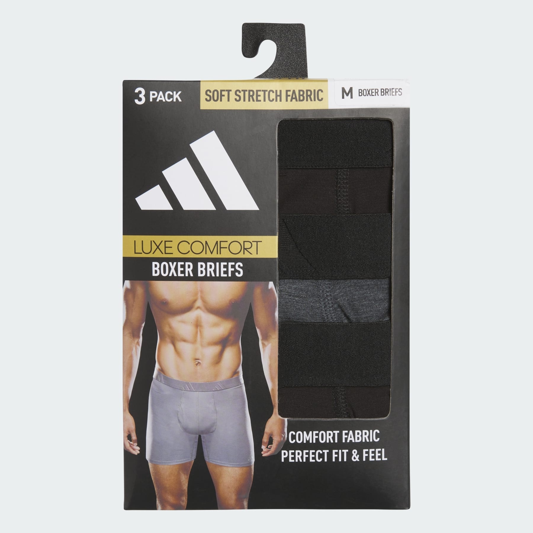 Luxe Comfort 3-Pack Boxer Briefs - 5