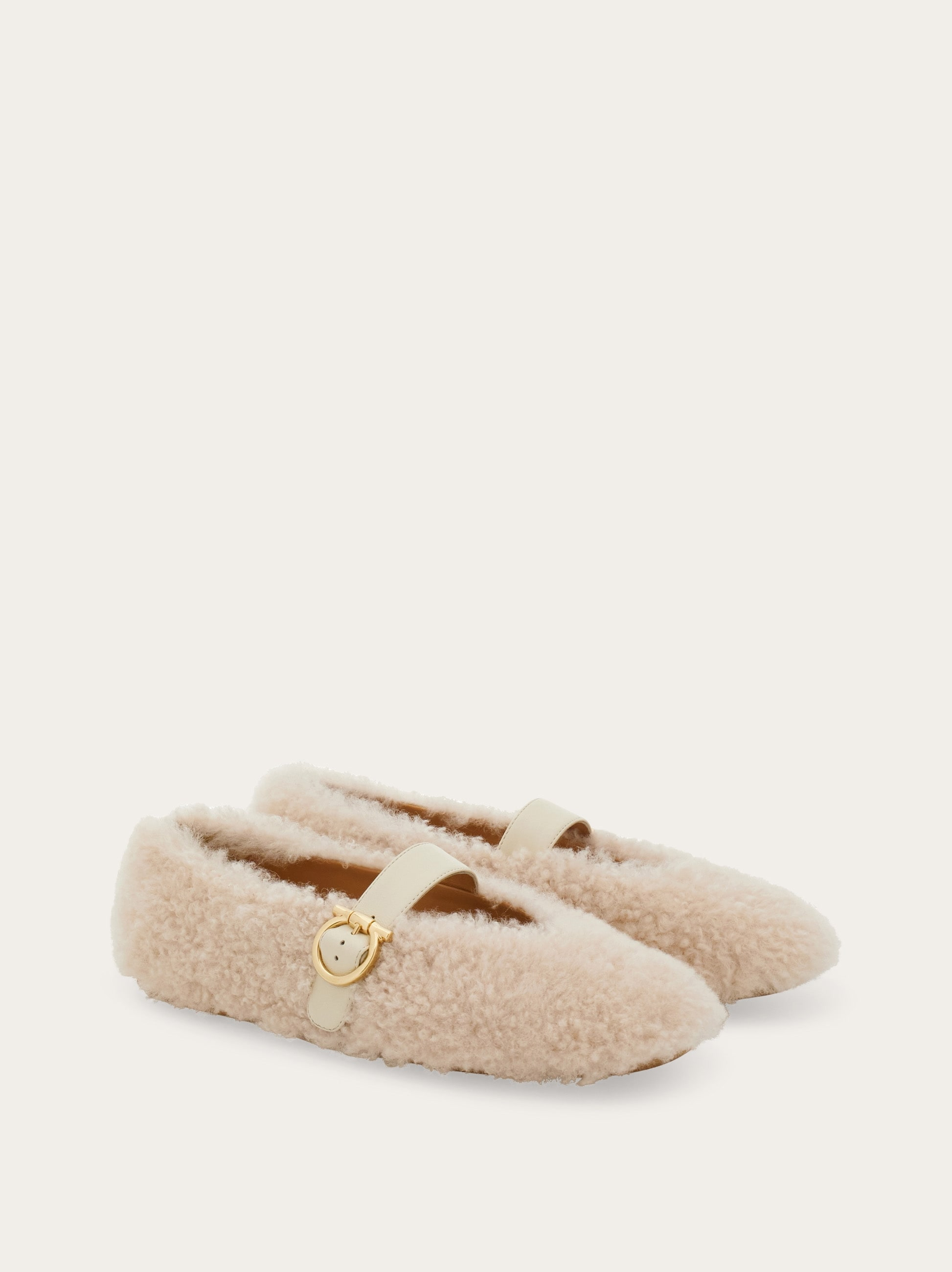 Shearling ballet flat - 2