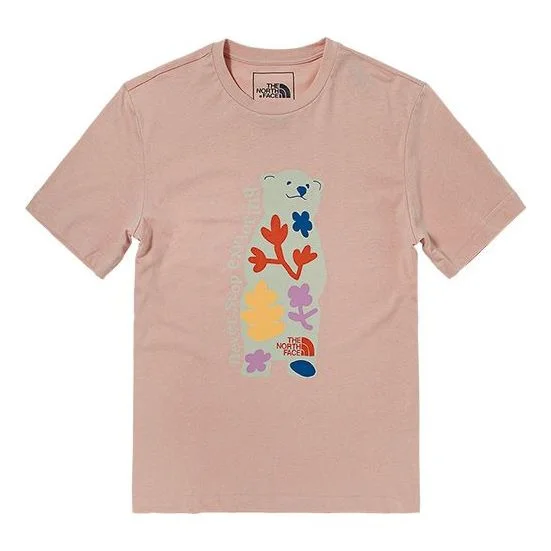 THE NORTH FACE Graphic T-Shirt 'Pink' NF0A4UDM-UBF - 1