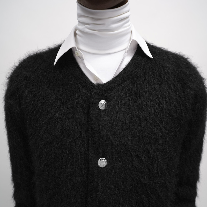 cardigan IN brushed mohair 5