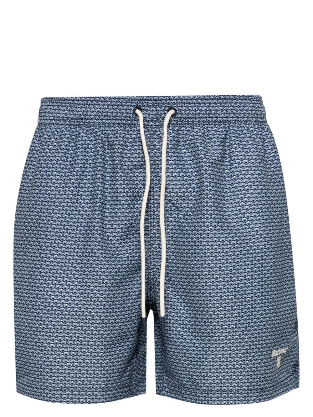 Shell mid-rise swim shorts - 1