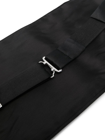 EMPORIO ARMANI pleated tuxedo belt outlook