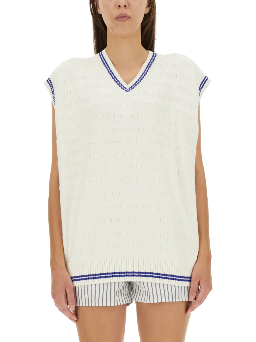 Alexander Wang Women V-Neck Vest - 1