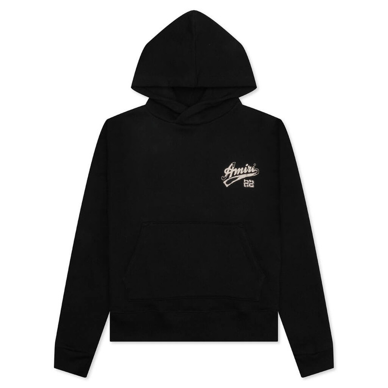 22 HOODIE - BLACK - 1