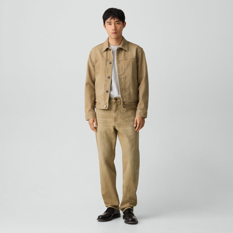Theory Trucker Jacket in Tinted Denim outlook