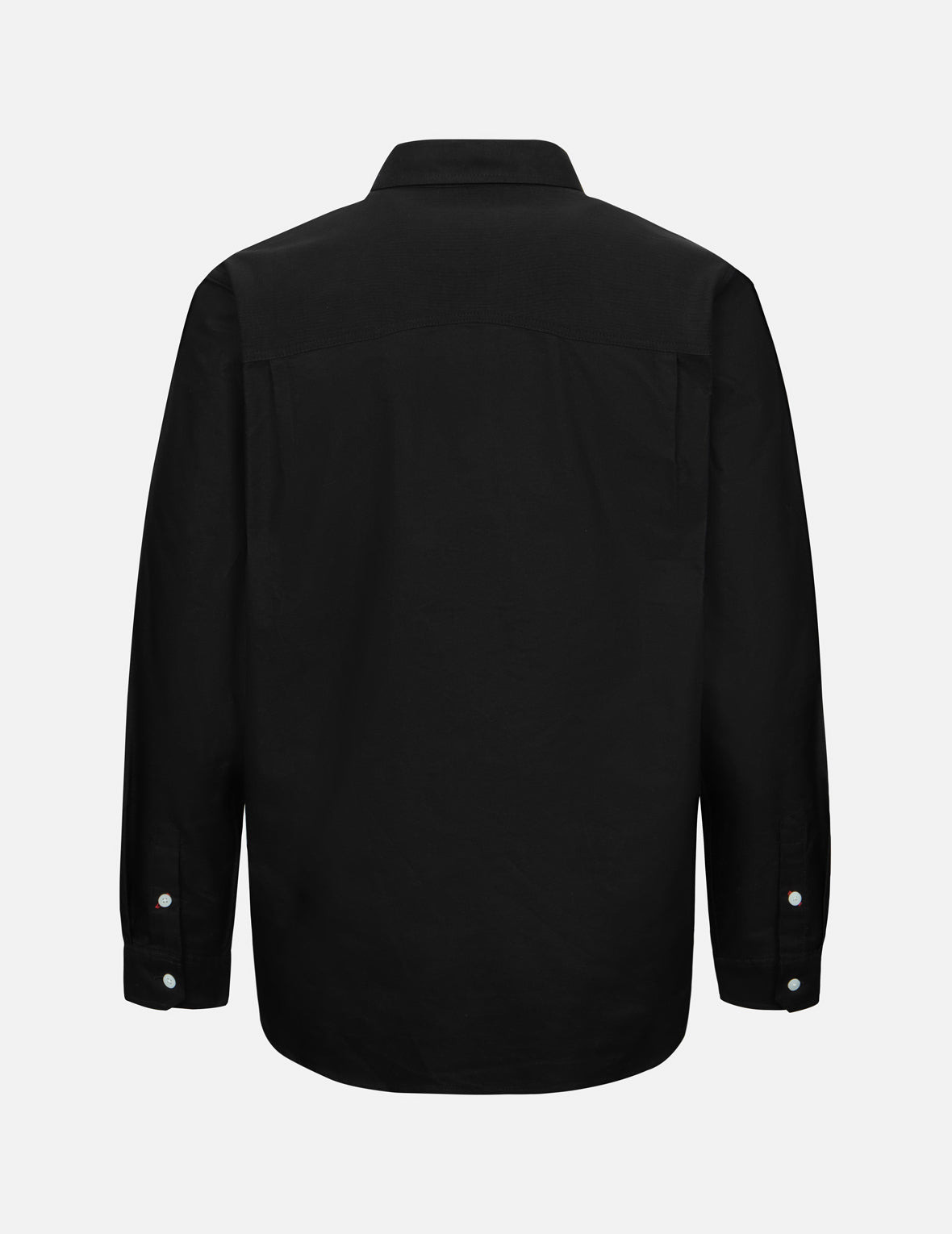 MULTI-POCKET AND LOGO PATCH EMBROIDERED RELAX FIT SHIRT - 2