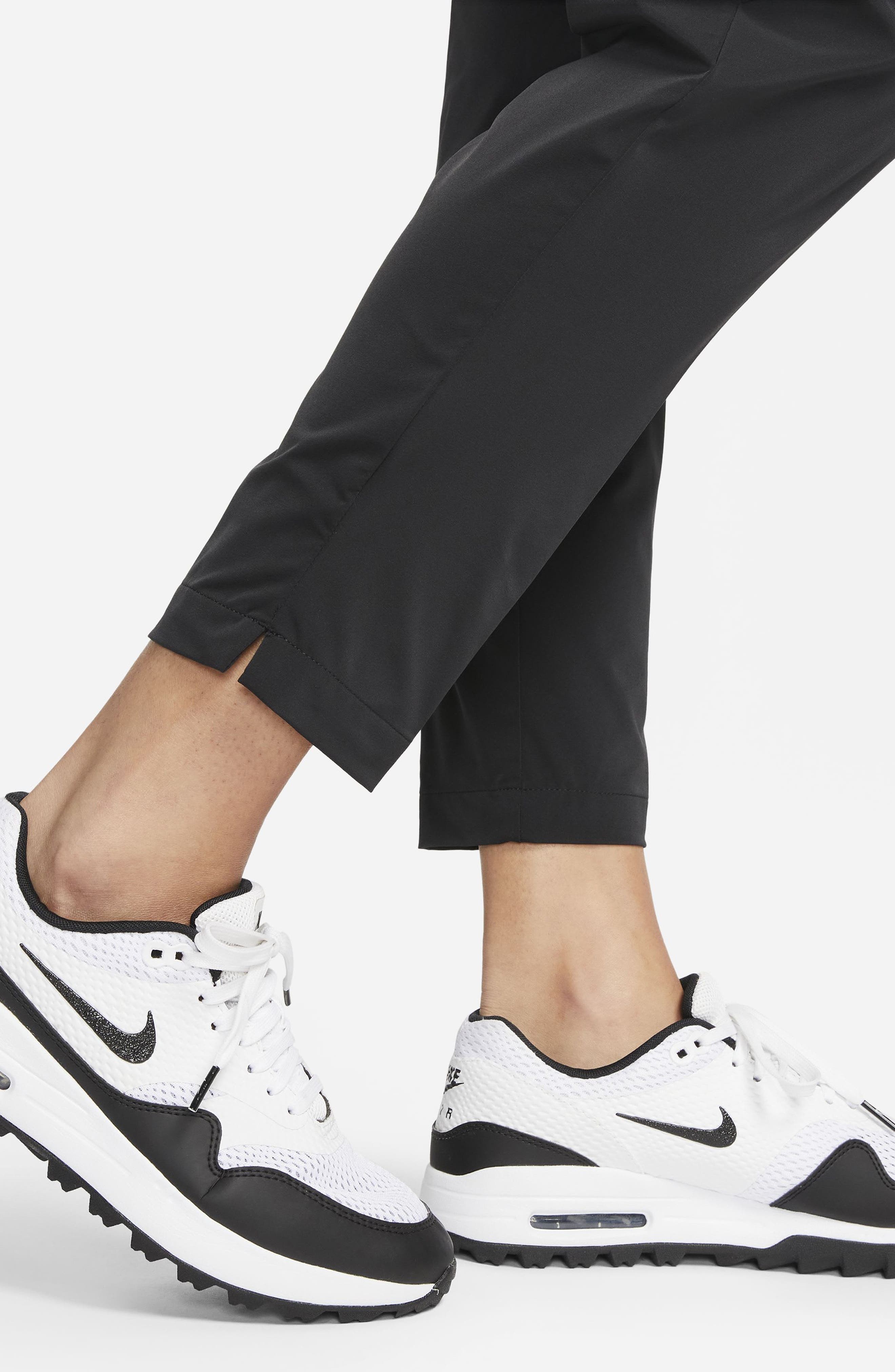 Nike Dri-FIT Tour Golf Pants in Black/White at Nordstrom - 6