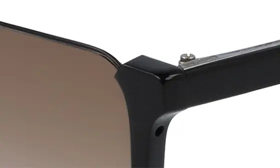 Belmont 50mm Rectangle Sunglasses - 2