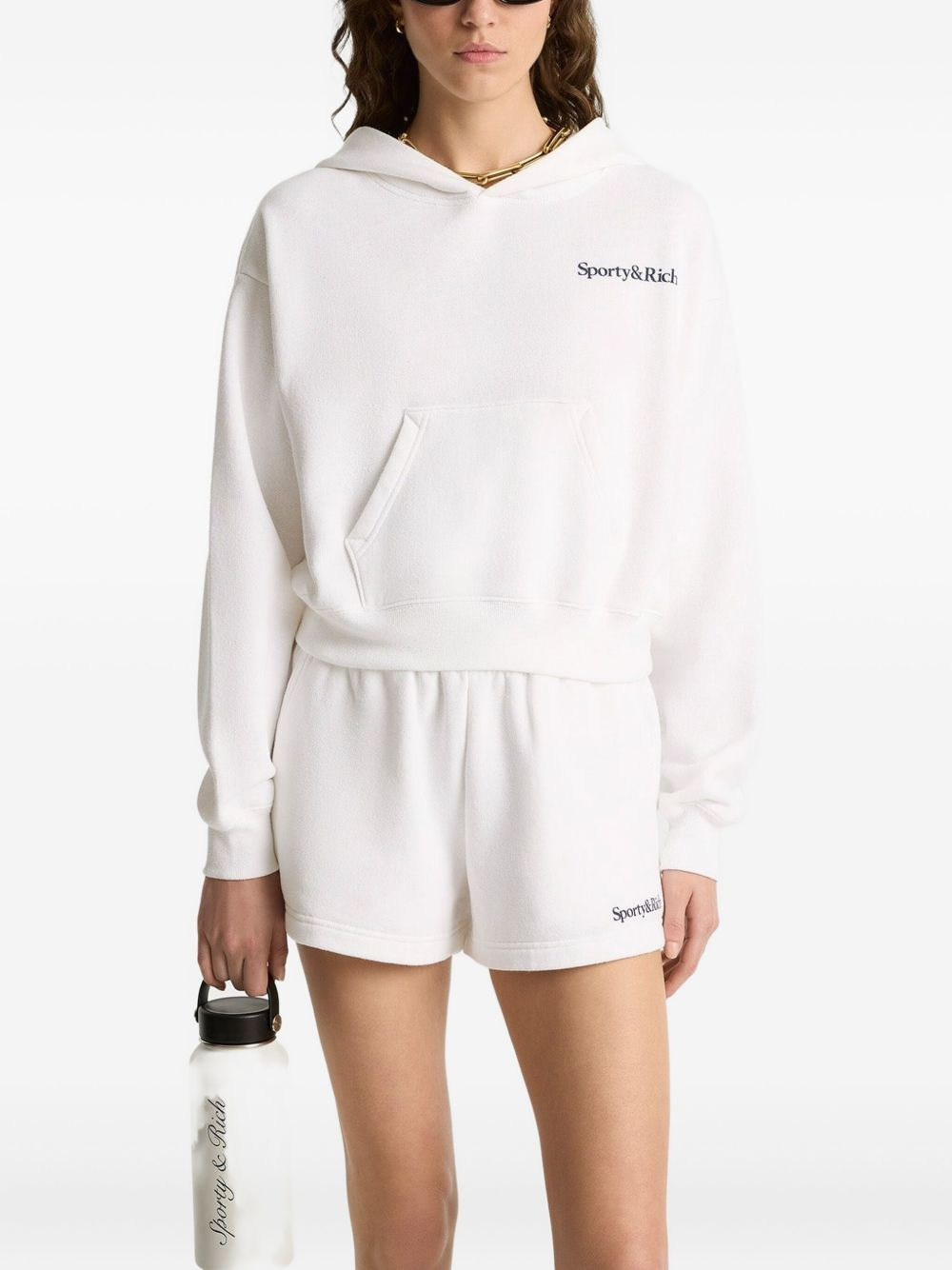 logo-print hoodie - 2