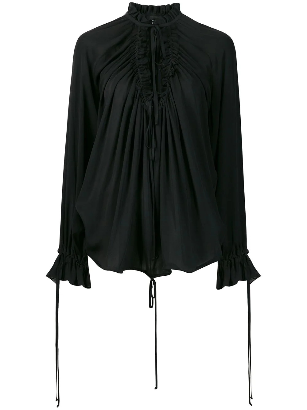 ruffle blouse - 1