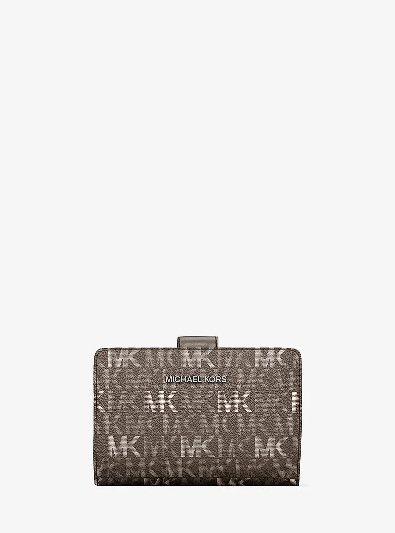 Jet Set Travel Medium Signature Logo Billfold Wallet - 1