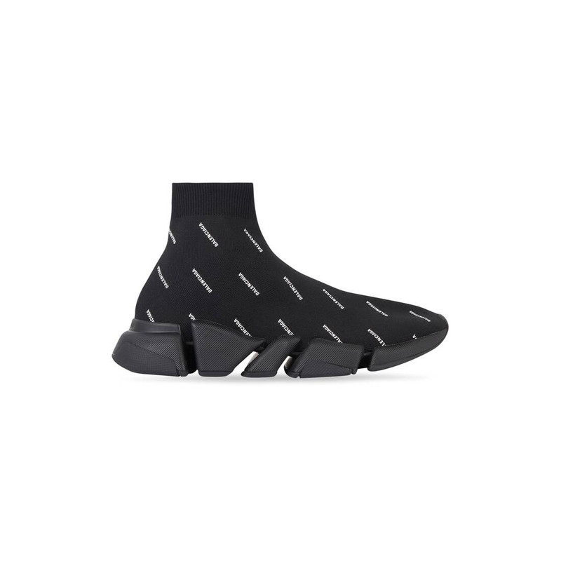Women's Speed 2.0 Recycled Knit Sneaker in Black - 1
