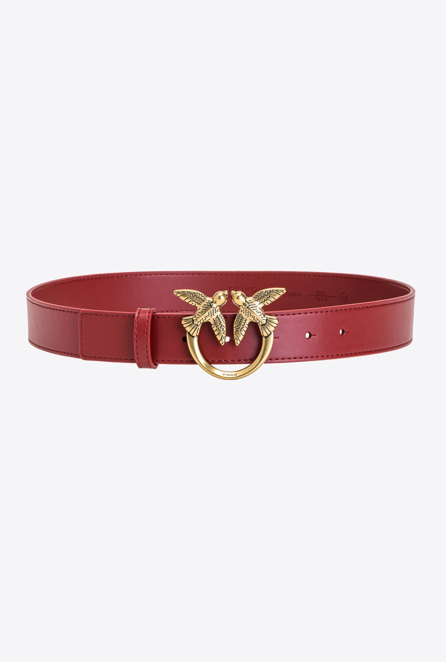 LOVE BIRDS LEATHER BELT - 1