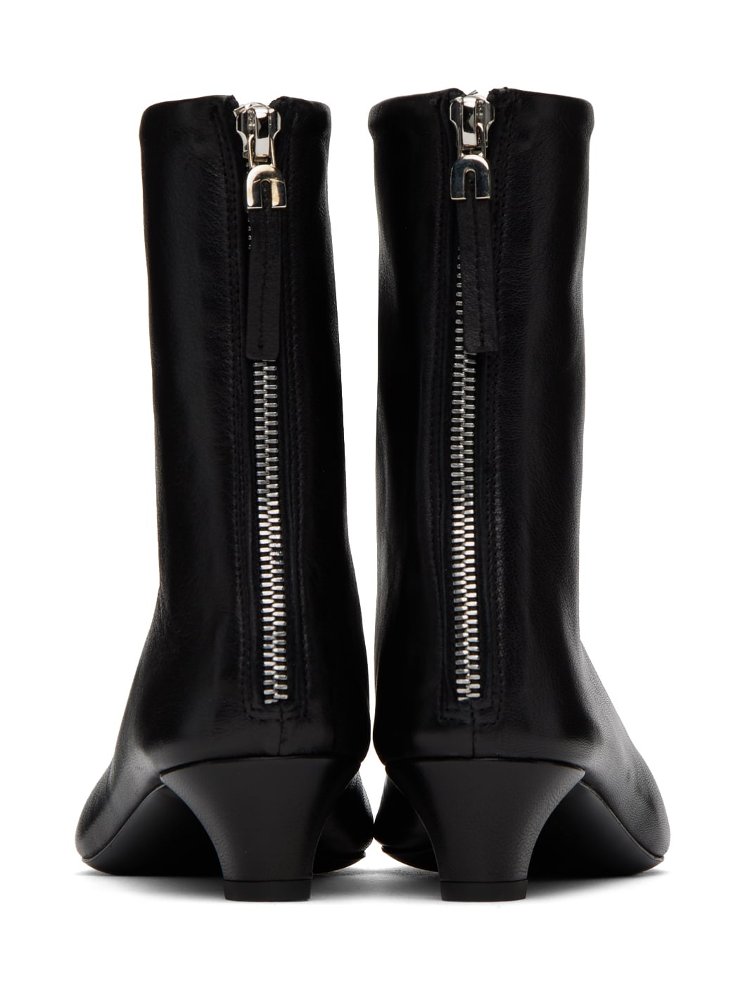SSENSE Exclusive Black Glove Ankle Boots - 2