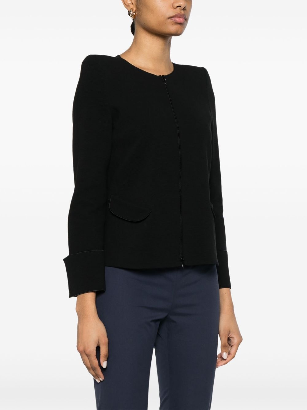 ribbed jacket - 3