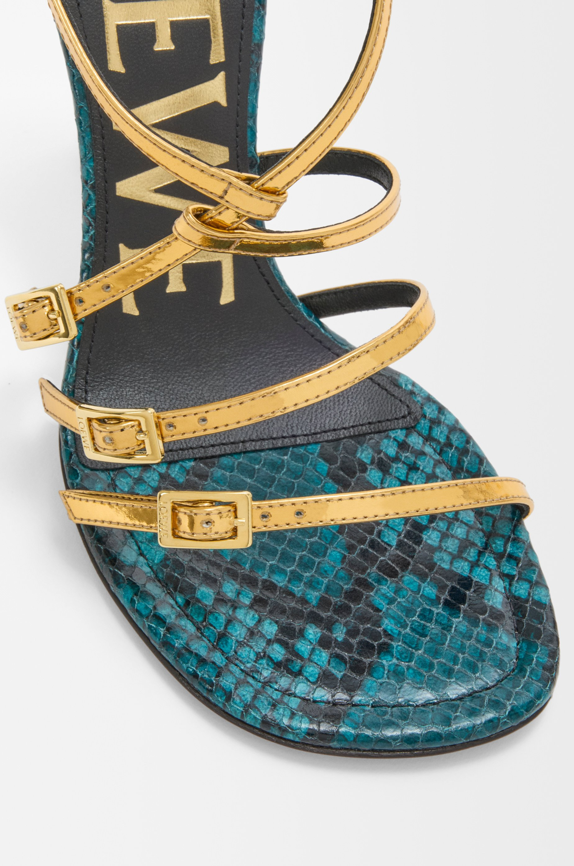 New Comic sandal in mixed leather - 5