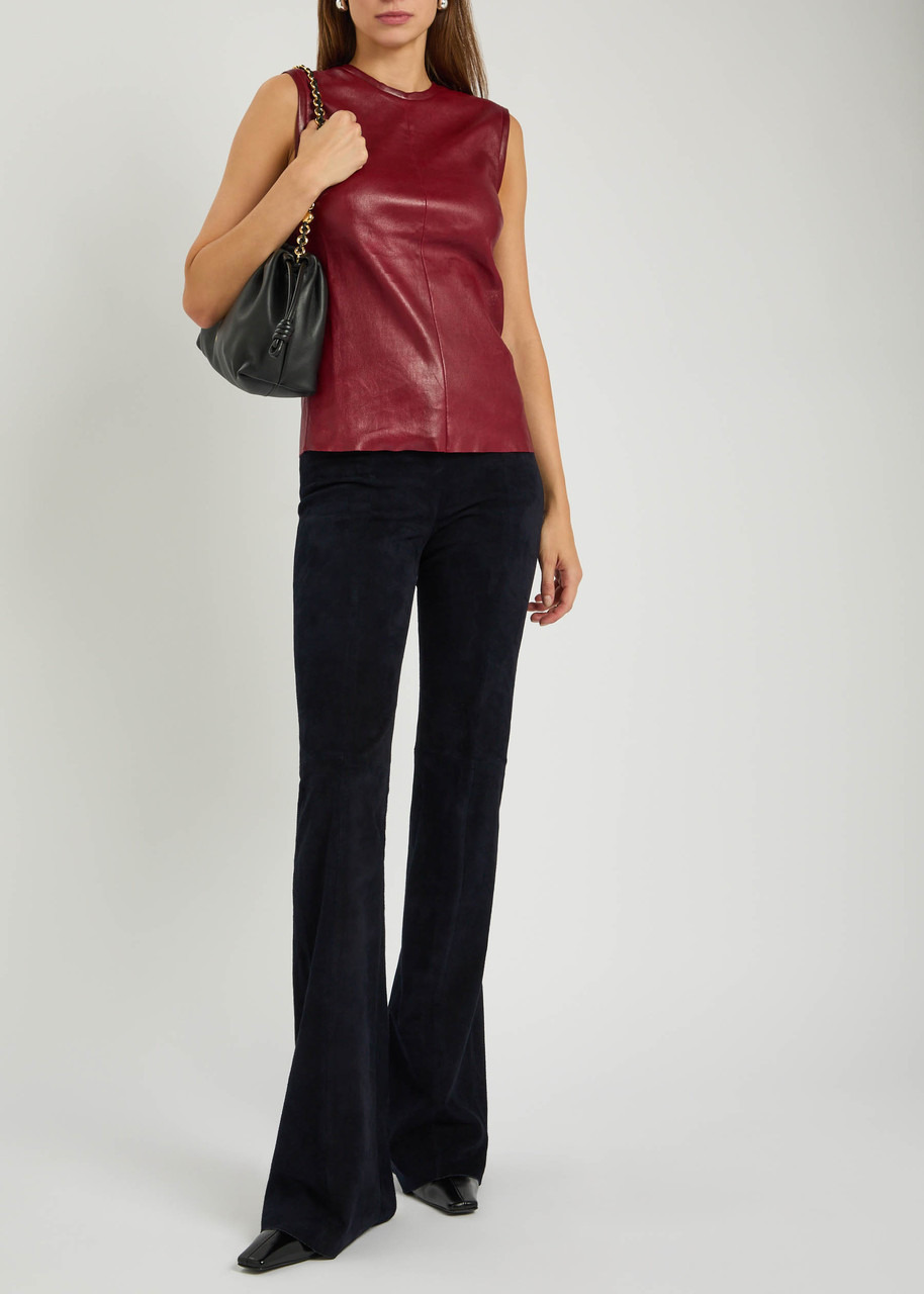 Stouls Miuccia Stretch-leather top - 4