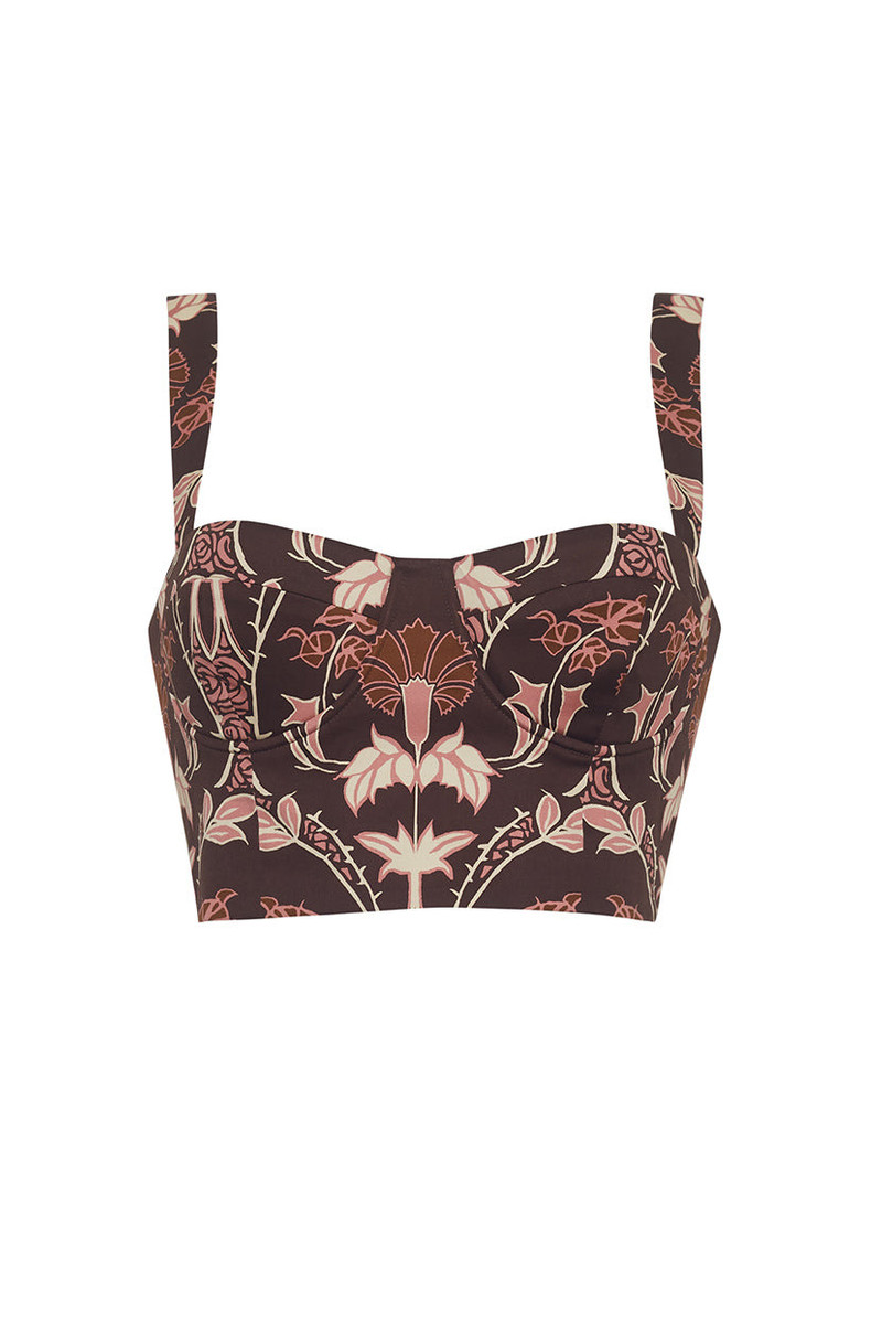 Claudine Top A Rich Print Adds A Fresh Twist To This Top 1