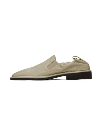 Lemaire Taupe Soft Loafers outlook