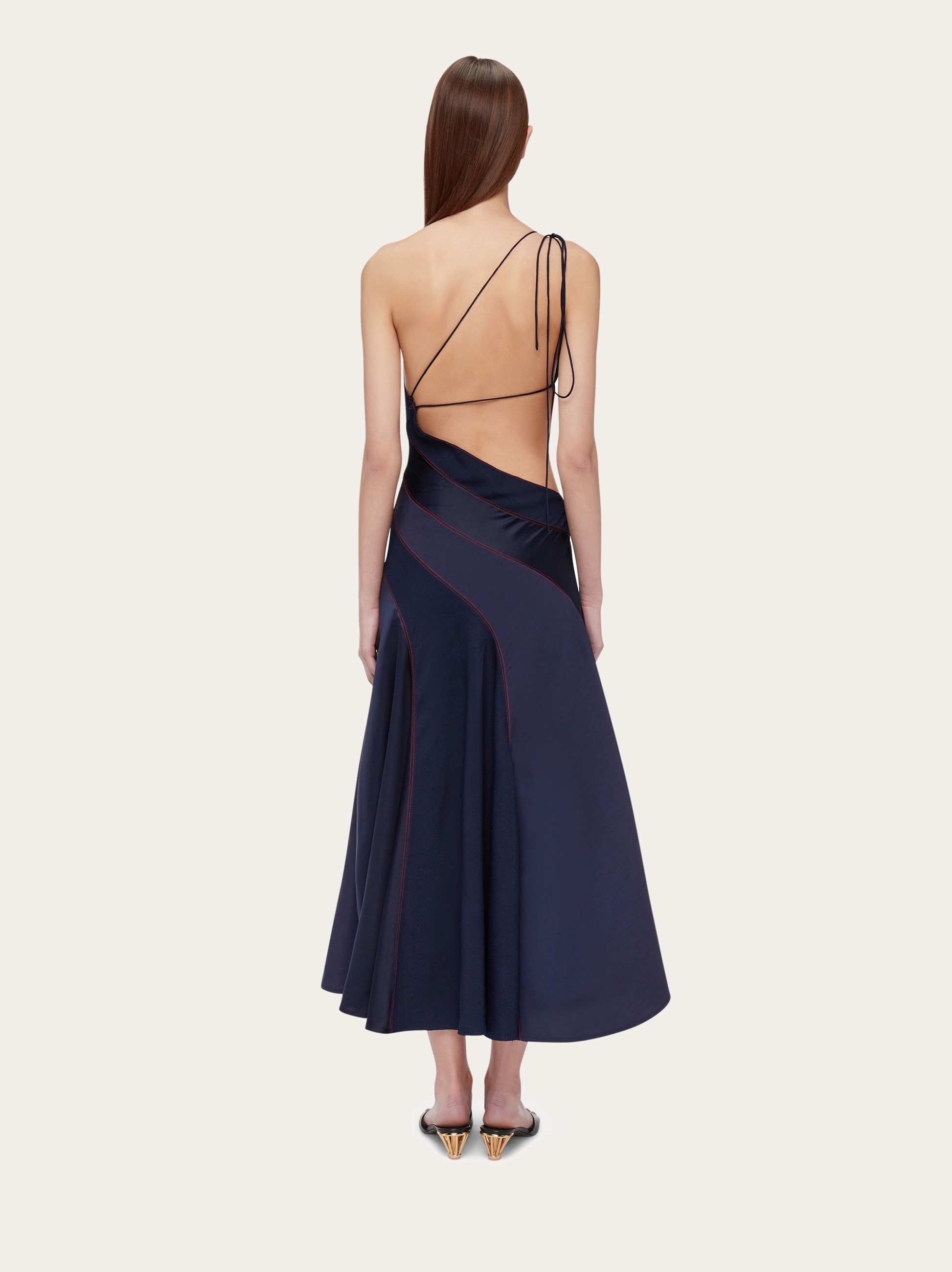 Long one shoulder dress - 4