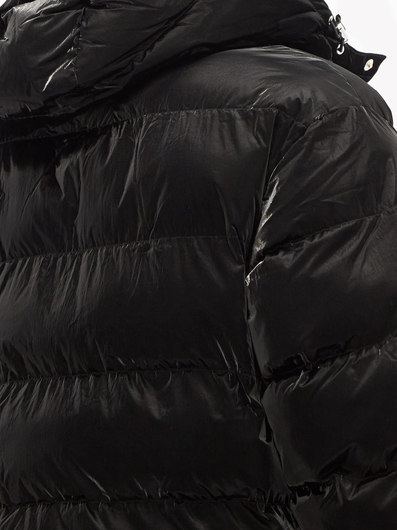 Nightrider hooded quilted coat - 4