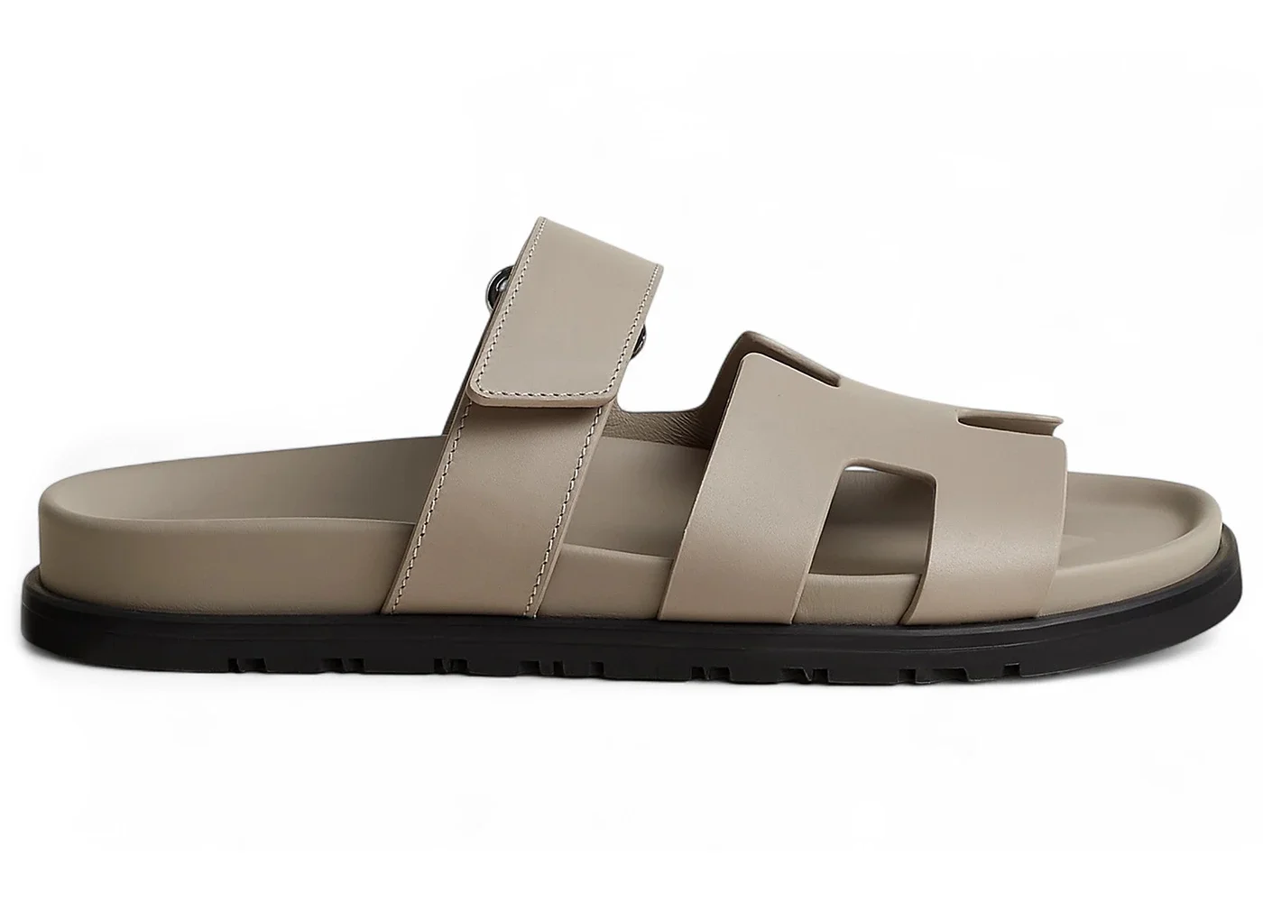 Hermes Chypre Sandal Beige Galet Calfskin (Women's) - 1