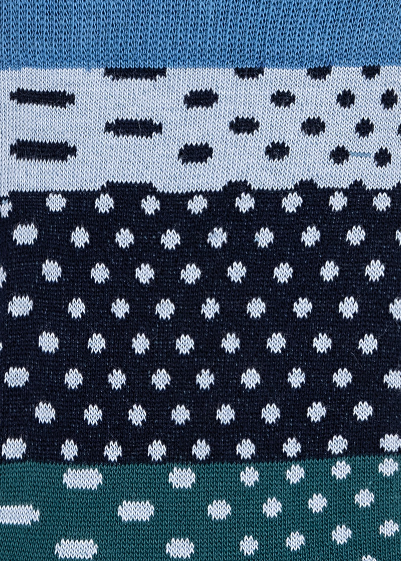 Contrast Polka Dot Socks 3