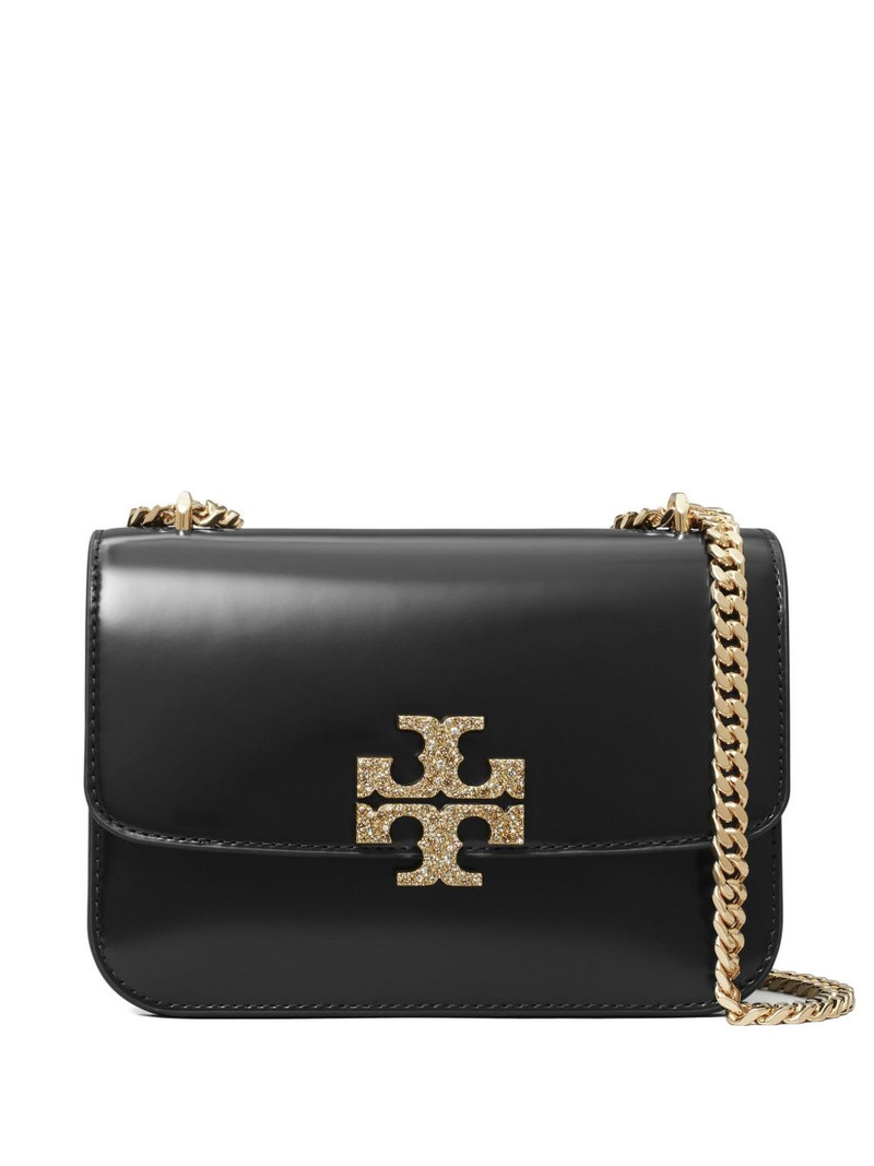 Eleanor logo-embellishment shoulder bag 1