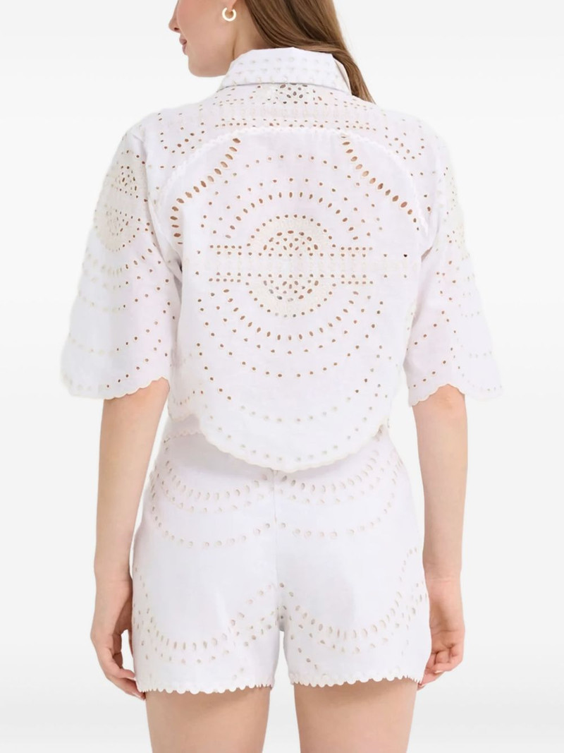 Emmie openwork shirt 3