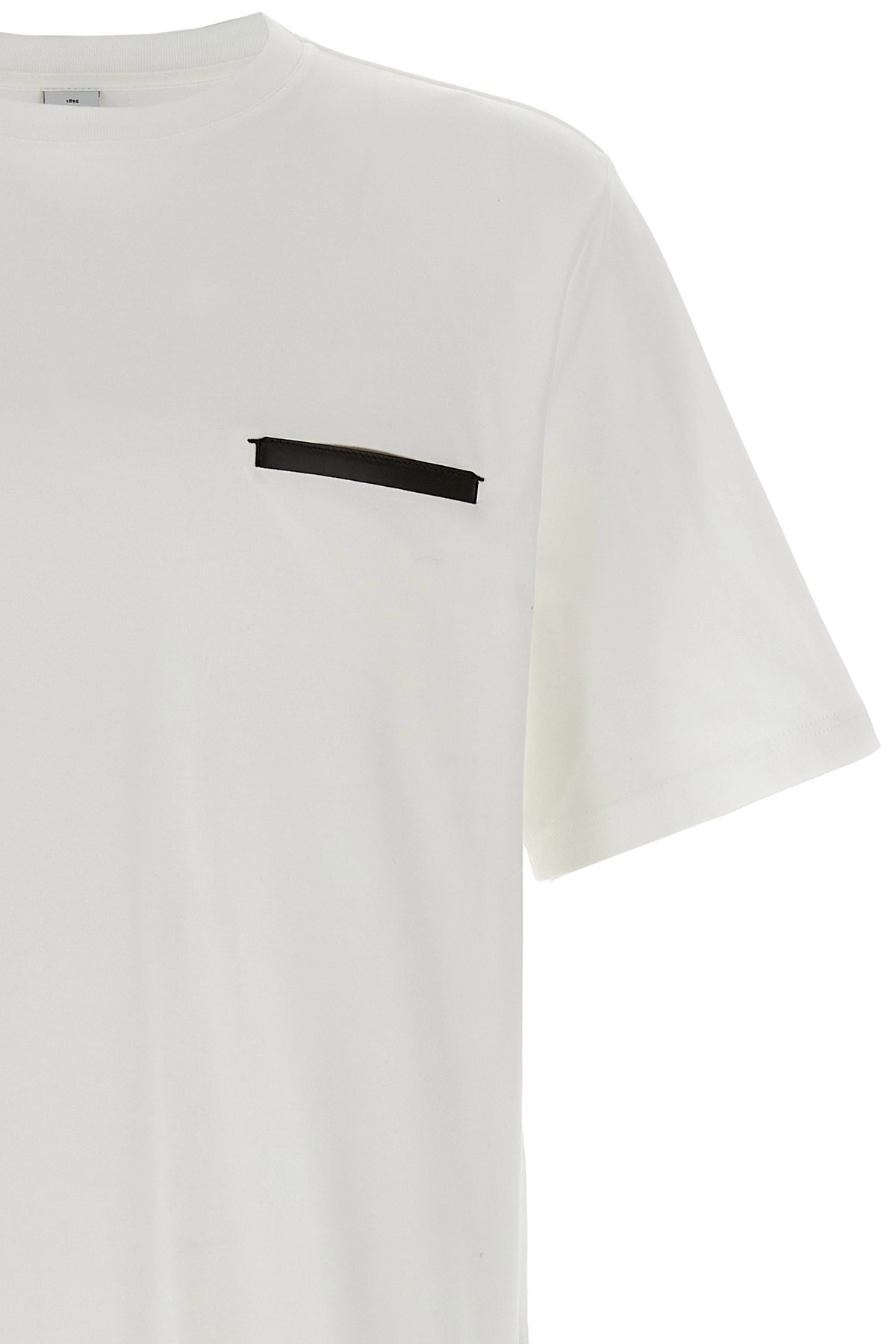 'Leather Tab' T-shirt - 3