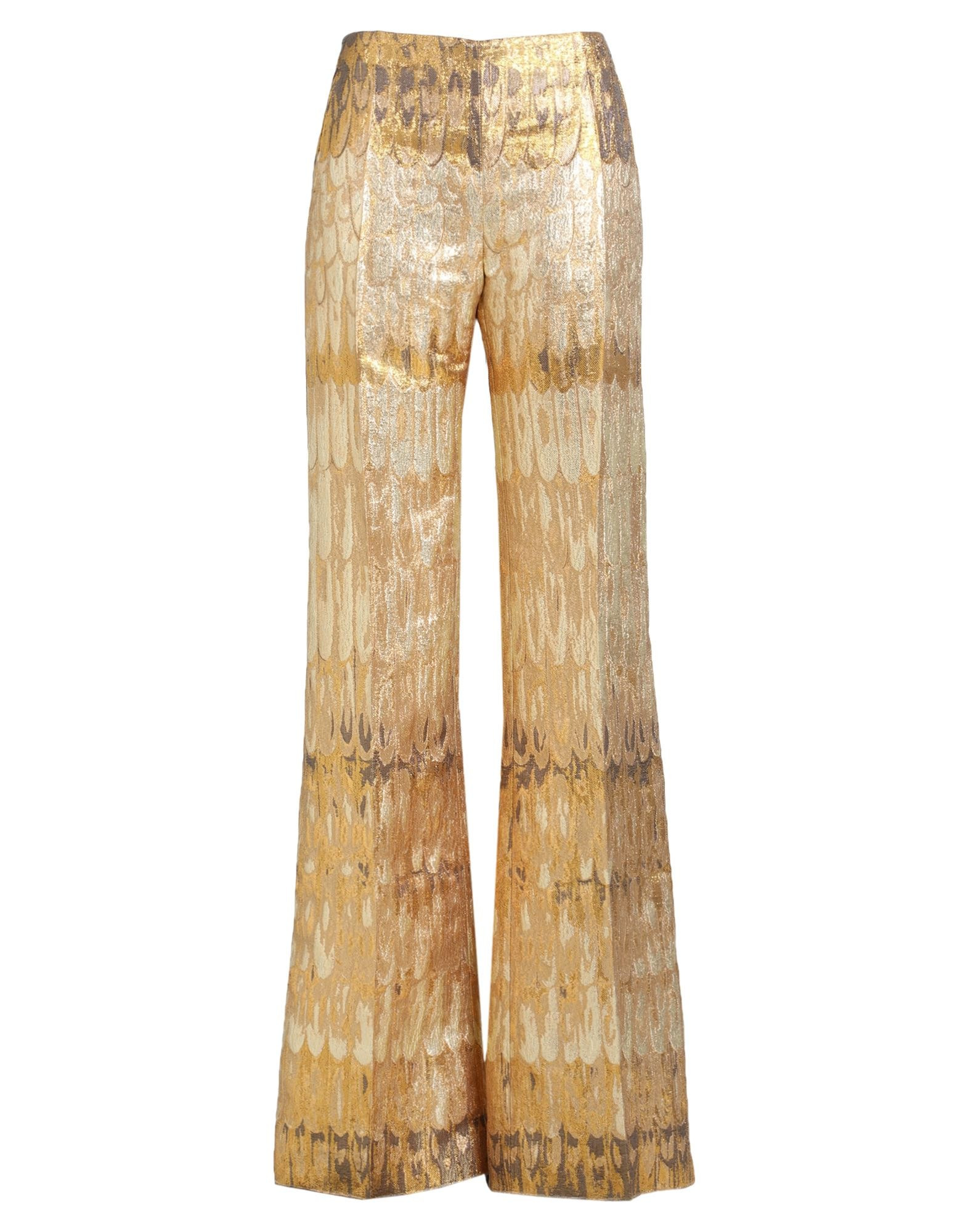 Gold Women's Casual Pants - 1