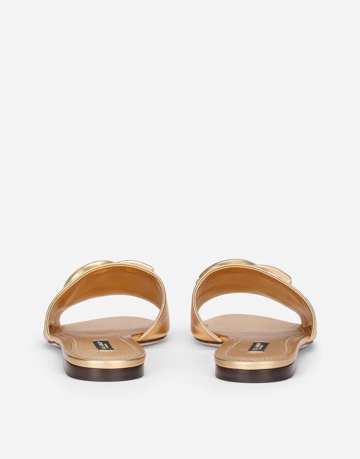 Nappa mordore sliders with DG logo - 3