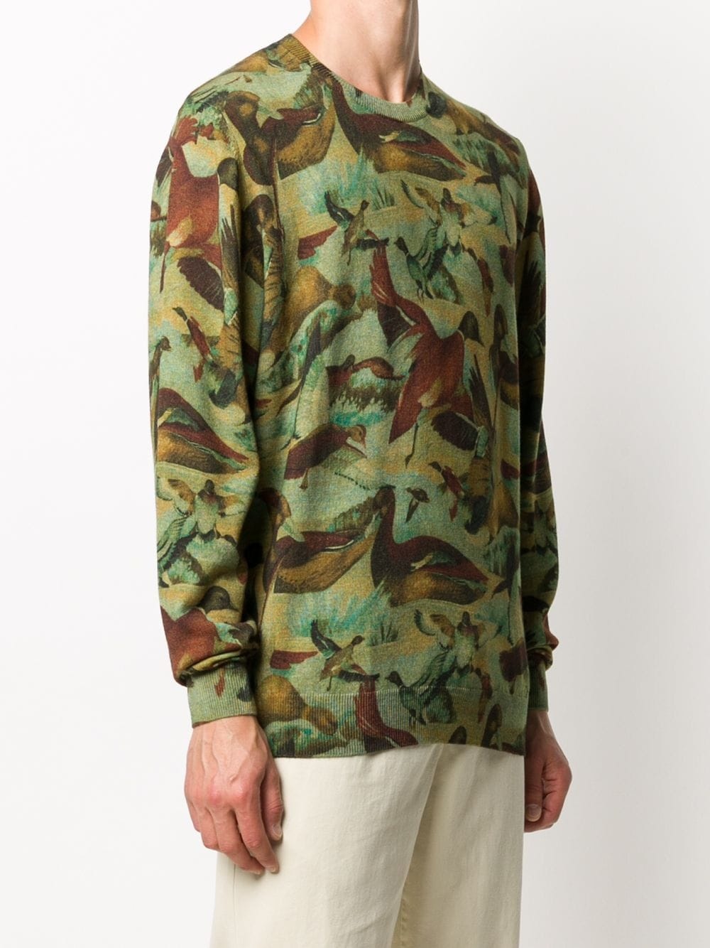 duck-print sweatshirt - 3