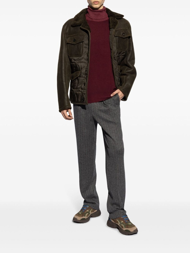 Etro multi-pocket sheepskin jacket outlook